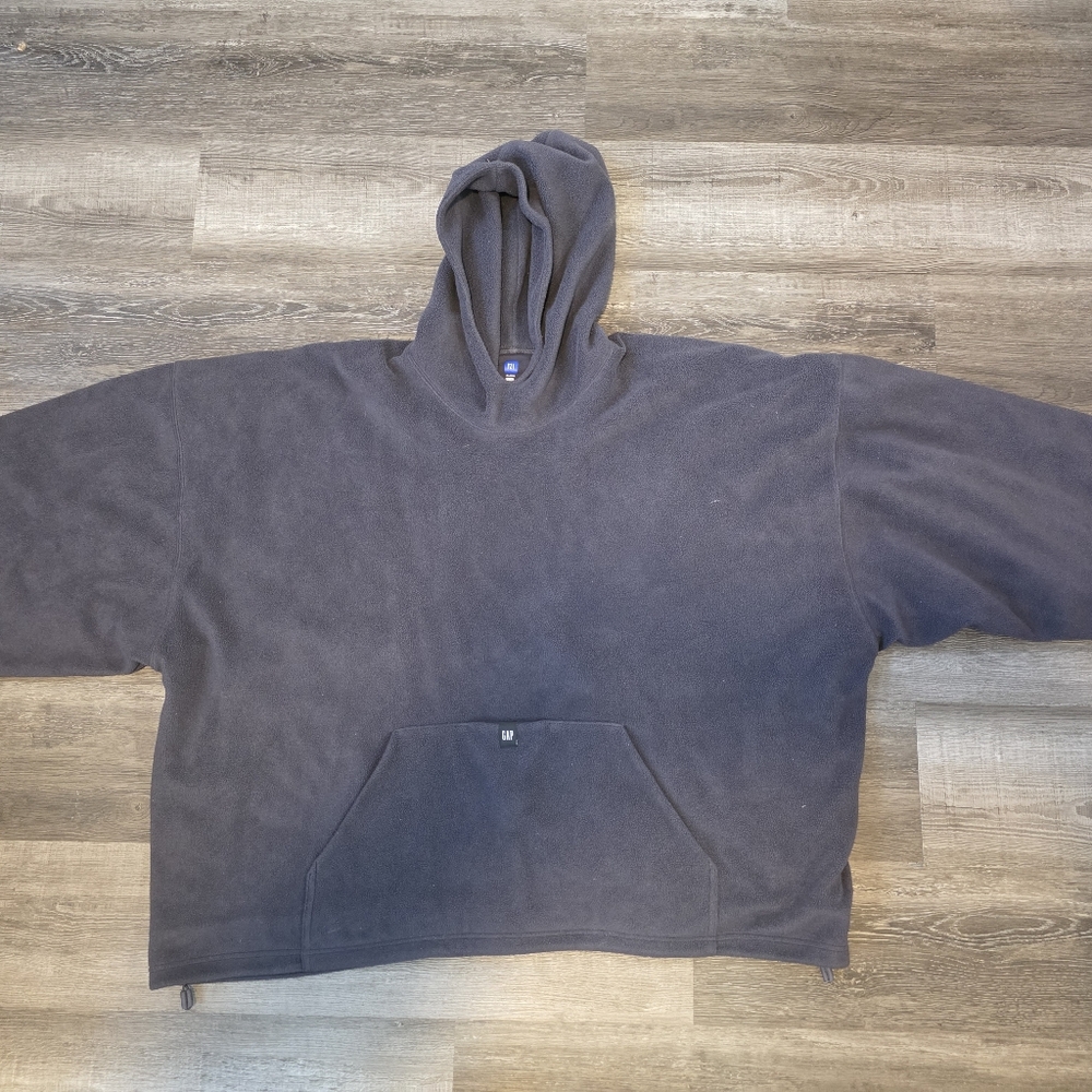 YEEZY GAP Men's Charcoal Hoodie